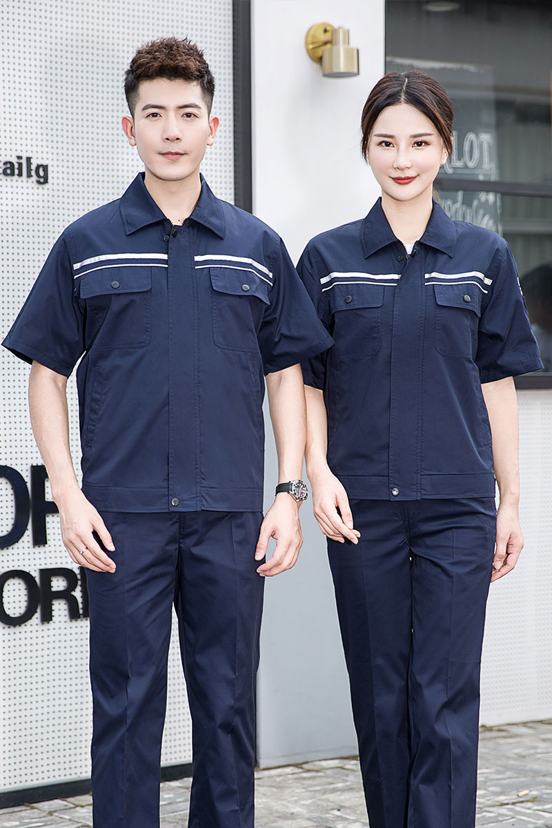 夏季短袖防靜電工作服