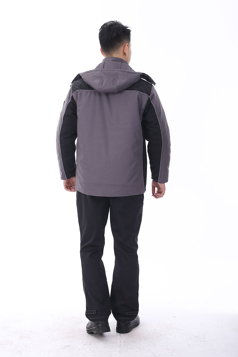 防撕裂工作服灰黑