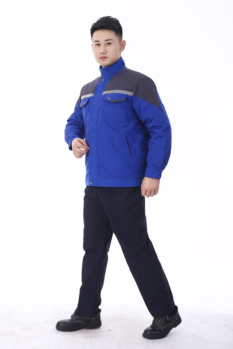 長袖工作服寶藍