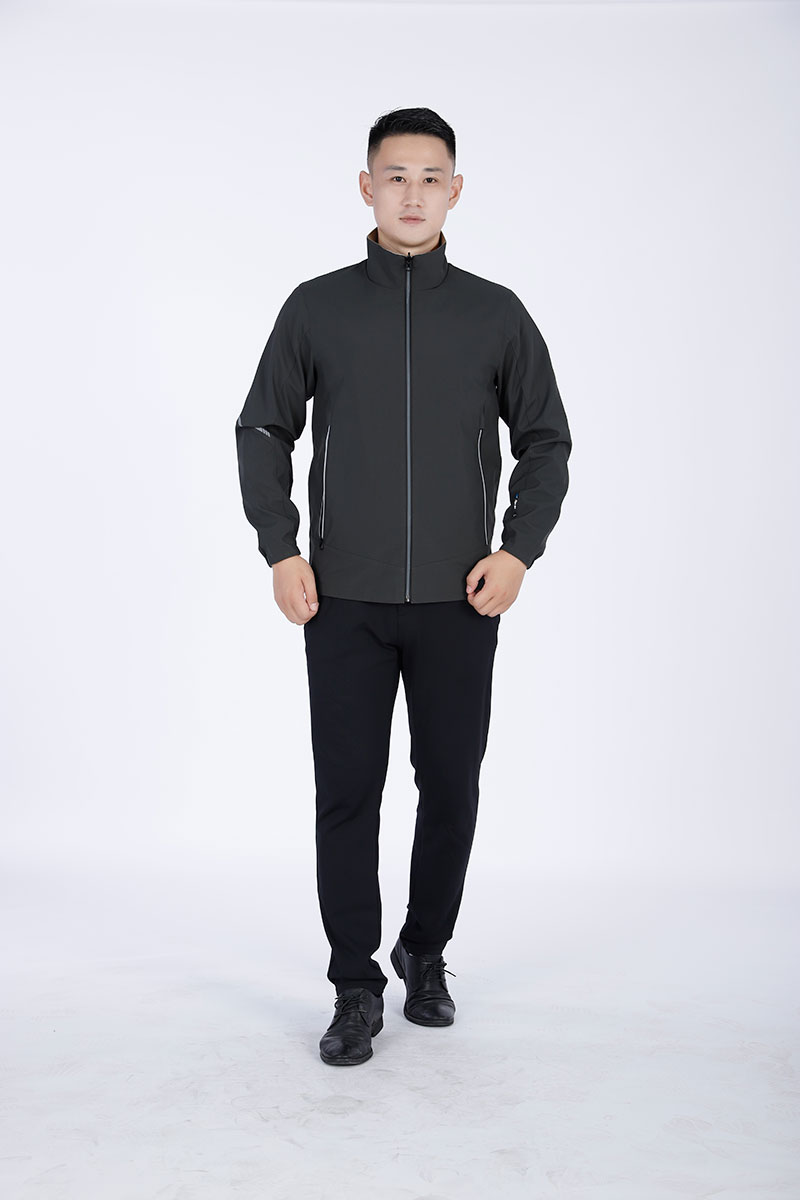 雙面夾克工作服墨綠卡其