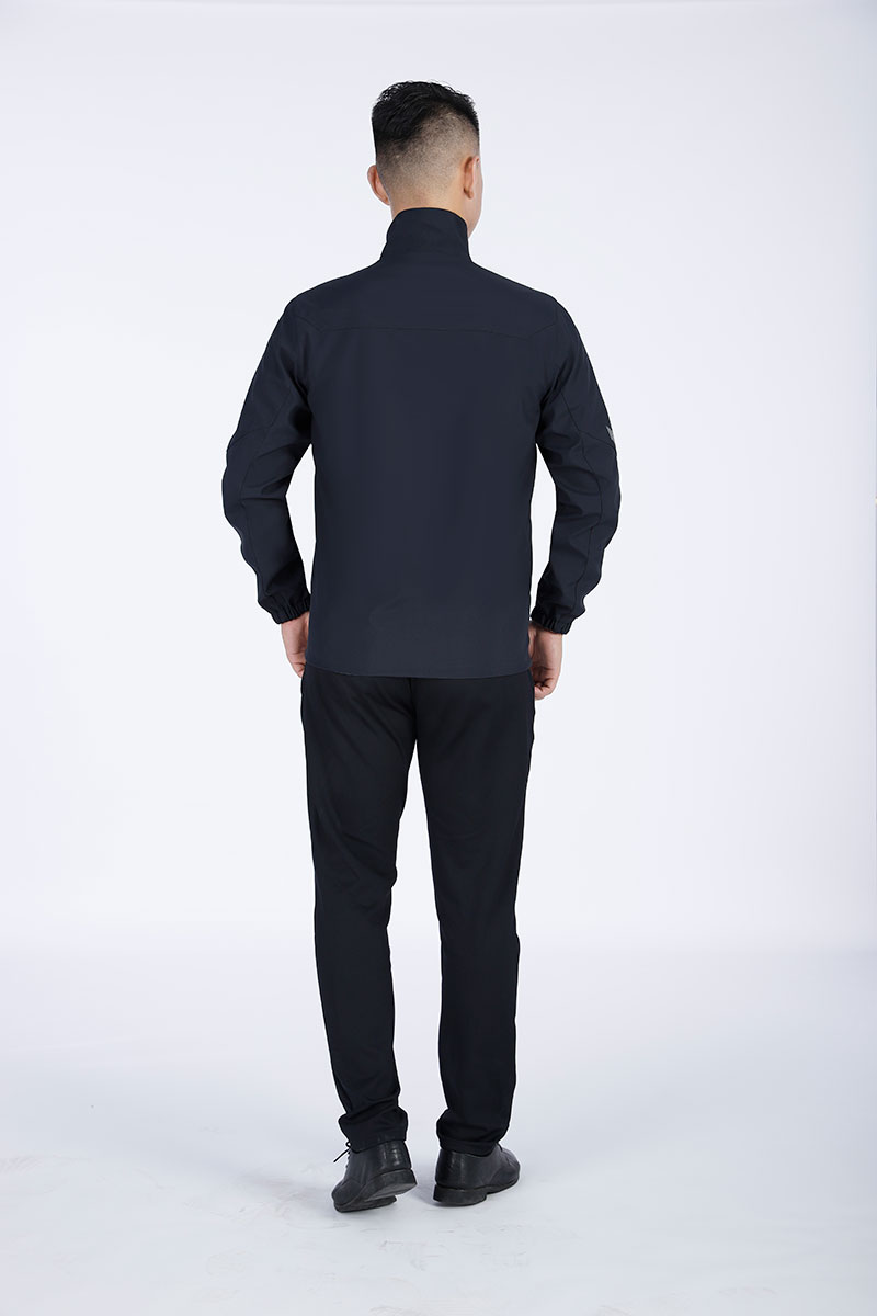 雙面夾克工作服藏藍