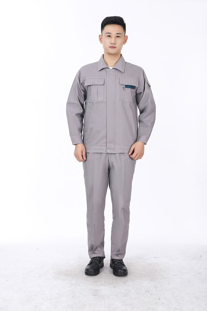 純棉工作服灰